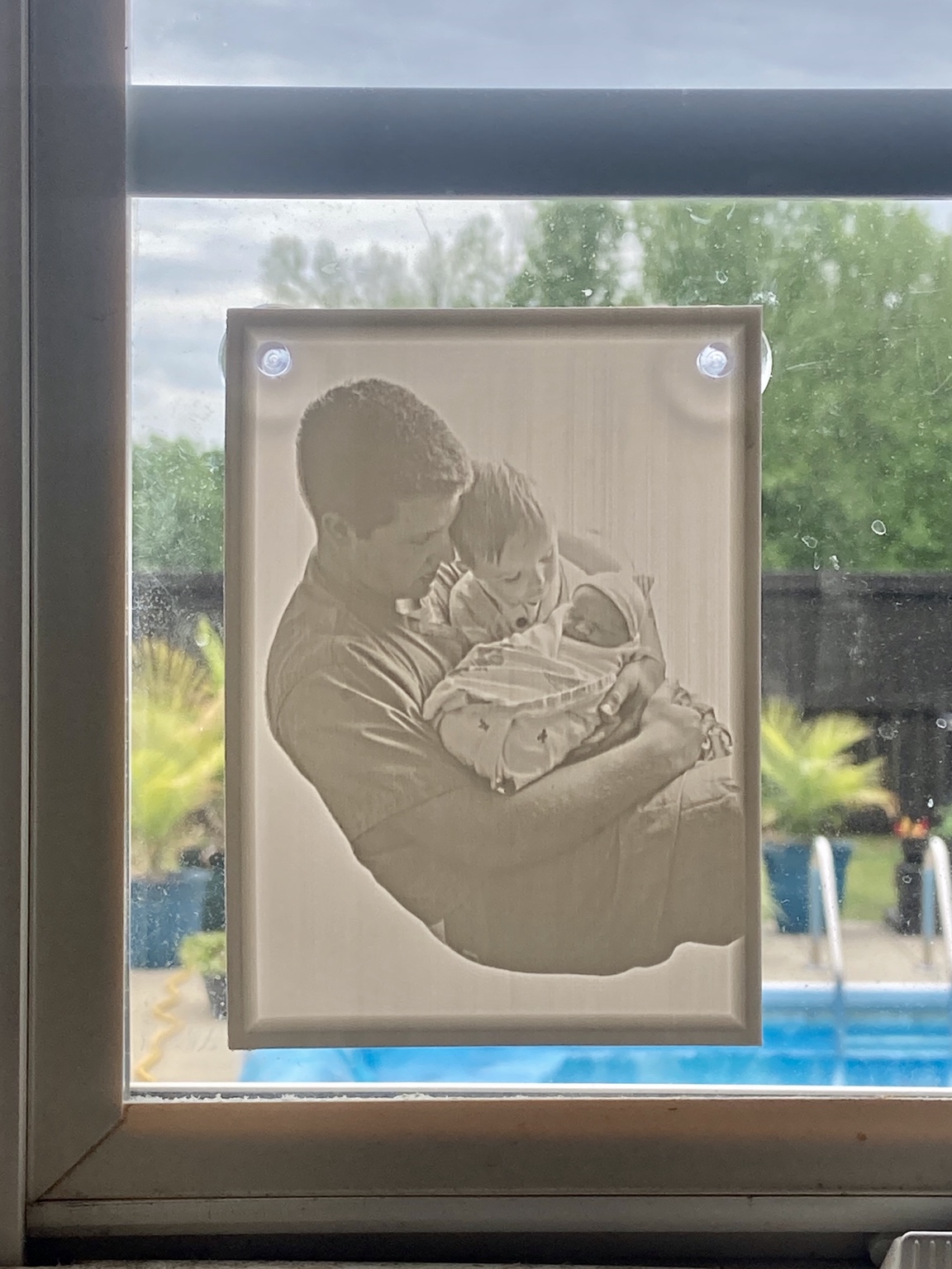 Actual lithophane portrait example